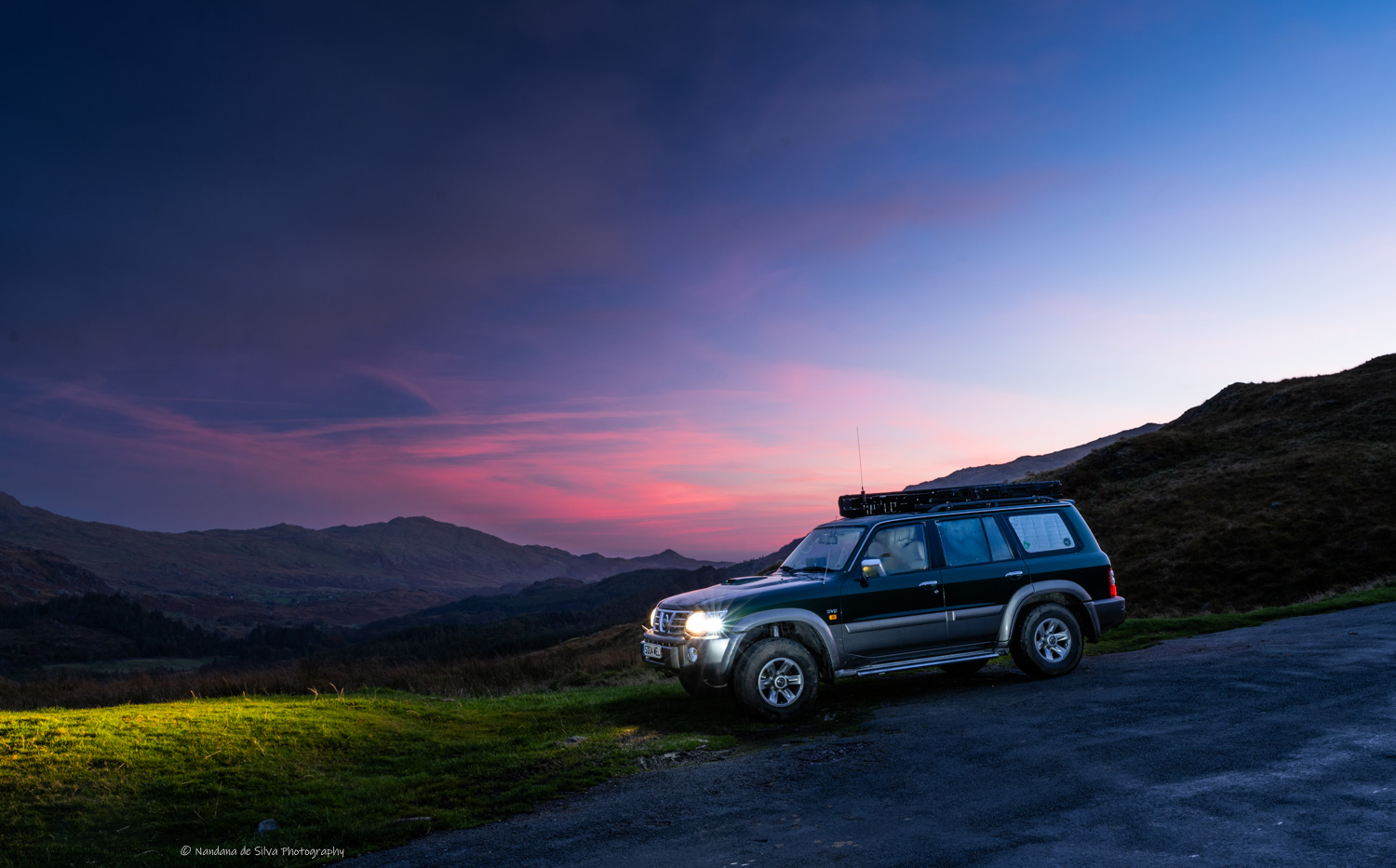 4x4 Explorer - Nissan Patrol at Sunset
