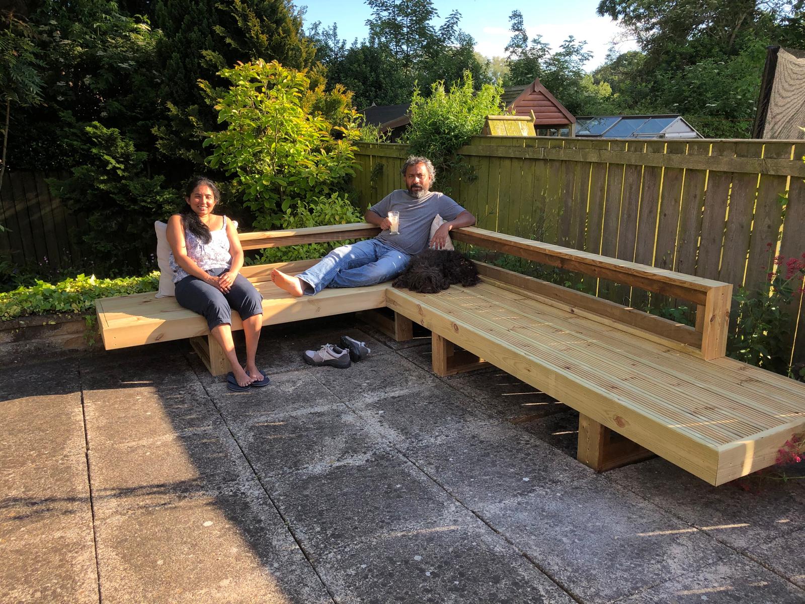 Woodwork - Bench During Construction